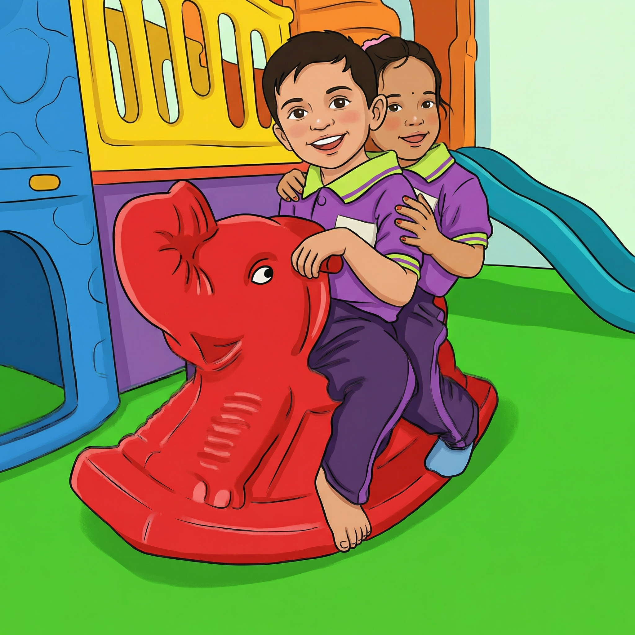 Pure joy illustration